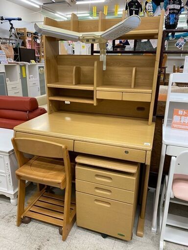 【愛品館 江戸川店】コイズミ　学習机　ID:154-008277-007　配送可　代引き配送可（代引きの場合は現金のみのお取り扱になります）