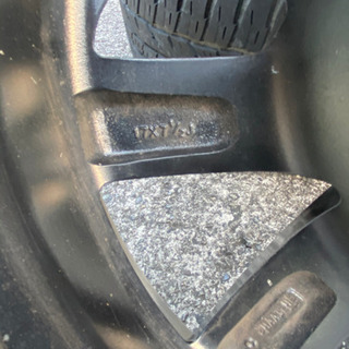 17インチホイール　タイヤ　セット　中古の画像