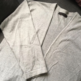 春先用のロングカーディガン(グレー)
