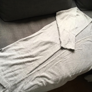 春先用のロングカーディガン(グレー)の画像