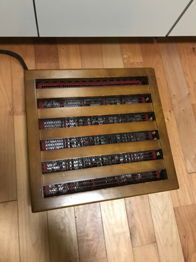【お譲り決まりました】 MORITA 堀こたつ用 こたつ用 電熱器 ヒーター (中古です)