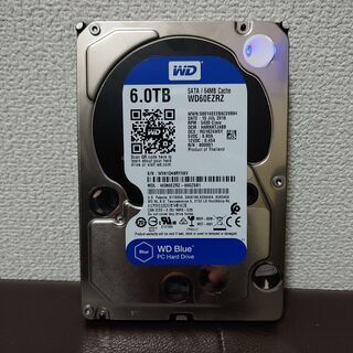 WD60EZRZ　6TB HDD　②