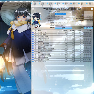 WD60EZRZ　6TB HDD　③の画像