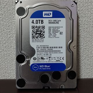 WD40EZRX　4TB　HDD