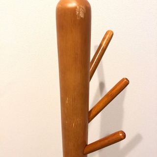 引き渡し決まりました。コートラック　木製の画像