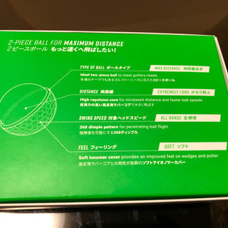 【新品/未使用】HONMA D1  1ダース　12個　白の画像