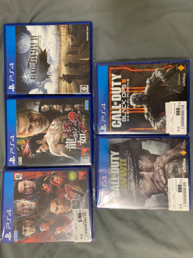 PS4 激安！！５００GB おまけソフト有り！