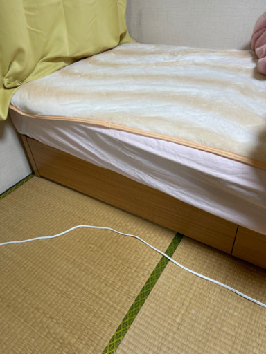 シングルベッド マットレスセット 引き取っていただける方