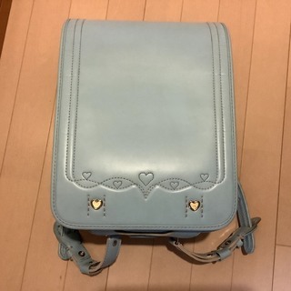 女の子ランドセル　水色