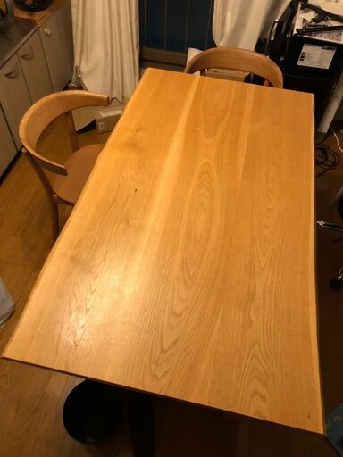 無印良品（定価合計約37万円）高級ダイニングテーブル＋高級チェア