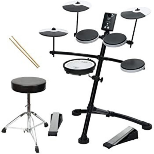 値下最終値下。Roland ローランド 中古電子ドラム V-Drums Kit スネアメッシュヘッド採用 TD-1KV
