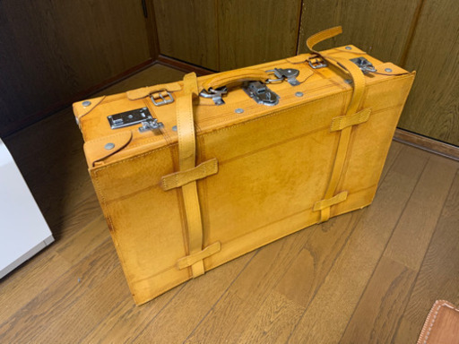 【鍵付き】ビンテージトランク