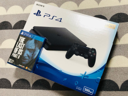 【値下げ】新品未開封。PlayStation4 ゲームソフト付き。