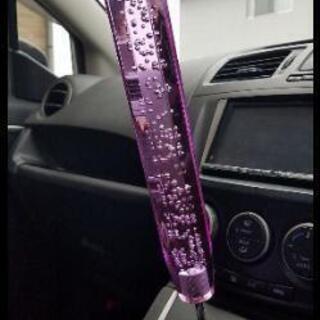 新品！水泡管シフトノブ300mm　パープル　本体M12×1.25...