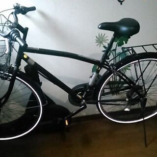 ずっと家の中で置いていた自転車です