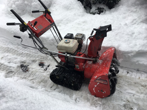 ホンダ小型除雪機 HS５5　実作業点検済