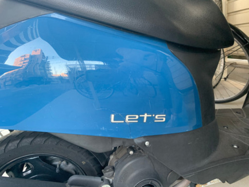 SUZUKI スズキ レッツ 原付 自賠責付き 取引中