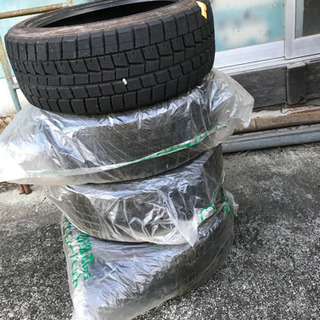 【状態良好】スタッドレスタイヤ 215/45R17 ※タイヤ部のみ