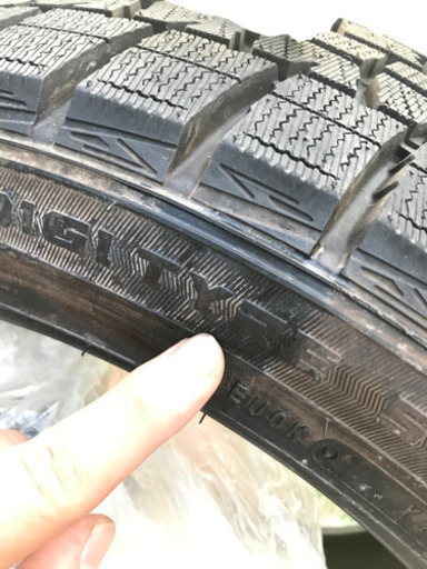 【状態良好】スタッドレスタイヤ 215/45R17 ※タイヤ部のみ
