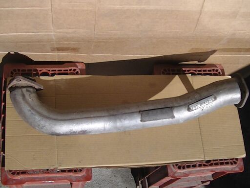 宮城県 スカイライン 鉄仮面 RD30 FJ20 フロントパイプ 社外品 競技用 公道使用不可 サビ 傷 凹みあり