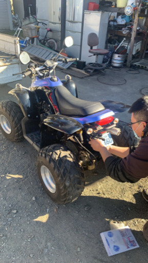 バギー　2スト　バック付き　ユナリ