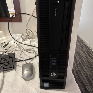 HP デスクトップ！モニター、キーボードもつけます！