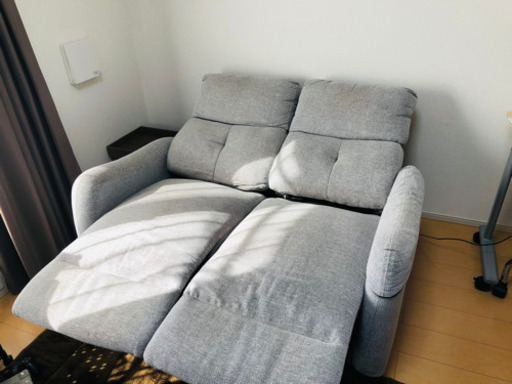 2人用電動リクライニングソファー