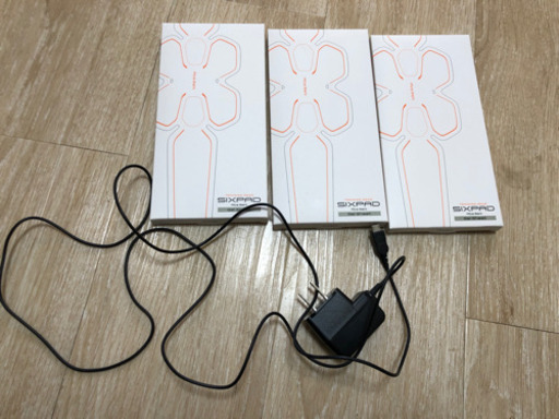 SIXPAD Abs Belt アブズベルト　純正ジェルシート3箱