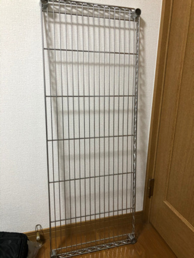 銀ラック　棚のみ２枚　アイリス製