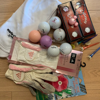 未使用クラブ含む　フィラ　レディース　ゴルフセットの画像