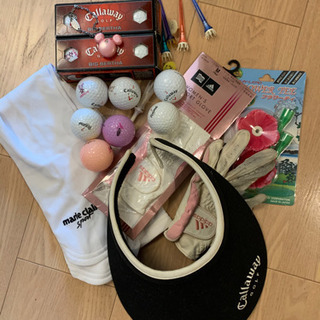 未使用クラブ含む　フィラ　レディース　ゴルフセットの画像