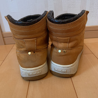 ティンバーランド　ハイカット　ベージュの画像