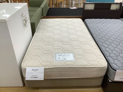 Simmons シングルベッド【トレファク岸和田店】