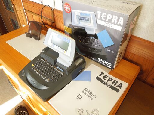商談中　テプラPRO　SR900