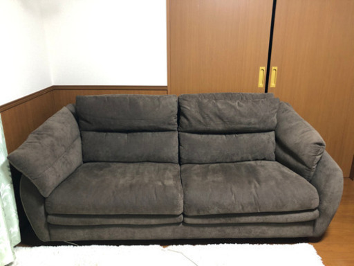 3人がけソファ　美品　ニトリ