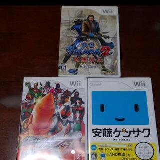 任天堂 Wii 戦国BASARA 仮面ライダー 安藤ケンサク