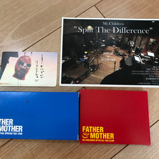 取引中（値下げ2/15）Mr.Children 会報　ファンクラブ限定メモ帳、（追加）キーホルダー、トランプ、カプセルメモホルダー　パンフレットの画像