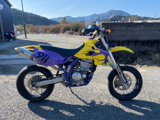 カワサキ　KLX250 モタード仕様 Dトラッカー