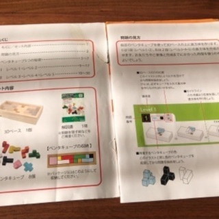 頭のよくなるペンタキューブの画像