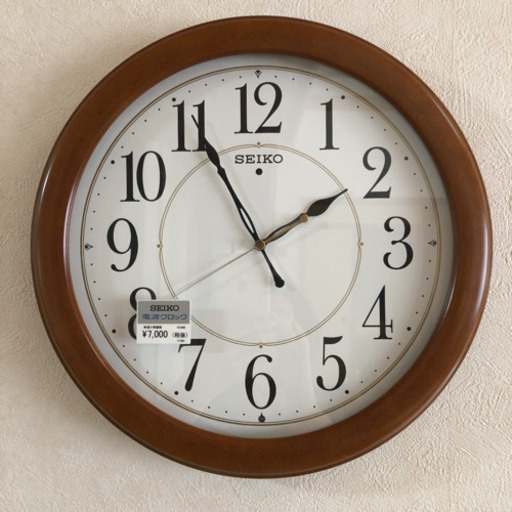 SEIKO[セイコー] 　掛け時計　KX388B　正規品　姫枠　茶木地塗装わ
