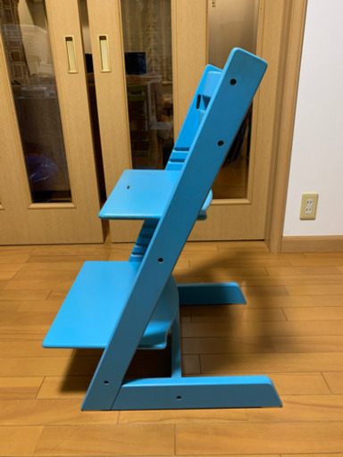 トリップトラップ　ストッケ　ブルー