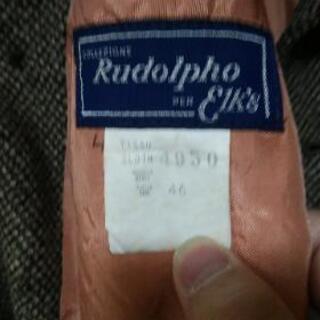 【ヴィンテージ】テーラード ツイードトレンチコート 古着の画像