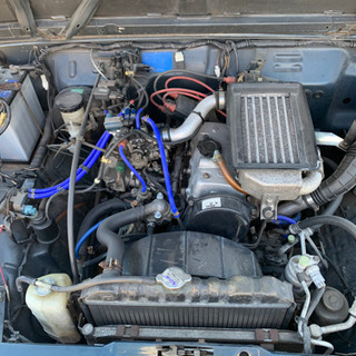 機関良好　ジムニーJA11 リフトアップ公認車の画像