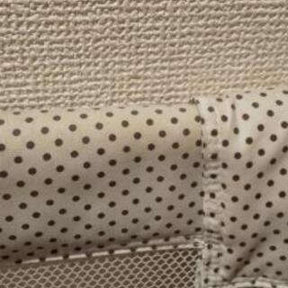 【取引中】日本育児 おくだけとうせんぼ Mサイズ  ライトグレードットの画像