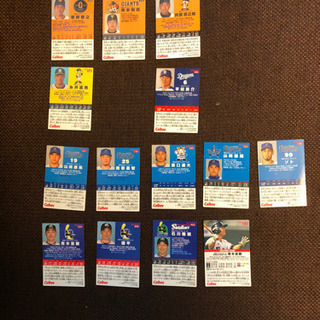 【激レア】セ・リーグオールスター選手　プロ野球カード　非売品