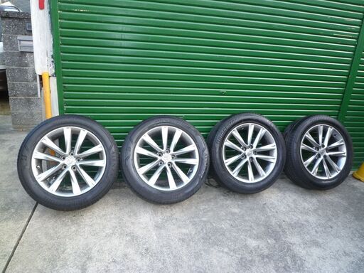 レクサスRX純正OP19インチホイール＋BSアレンザ4本セット