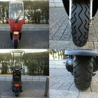 ★ルーフ(屋根)付4サイクルFiギア！2.5万km台 UberEats等デリバリーにも★東京/大田区【下取OK】の画像