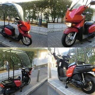 ★ルーフ(屋根)付4サイクルFiギア！2.5万km台 UberEats等デリバリーにも★東京/大田区【下取OK】の画像