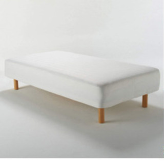 無印良品 脚付きマットレス(26センチ) セミダブル