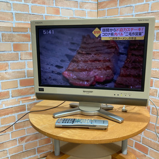 🌈SHARP AQUOS 20型液晶テレビ　2008年製　LC–...